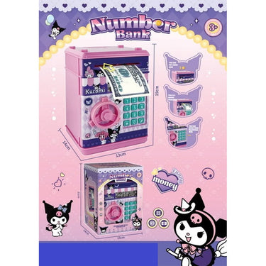 Kuromi Secret Code Lock Piggy Bank